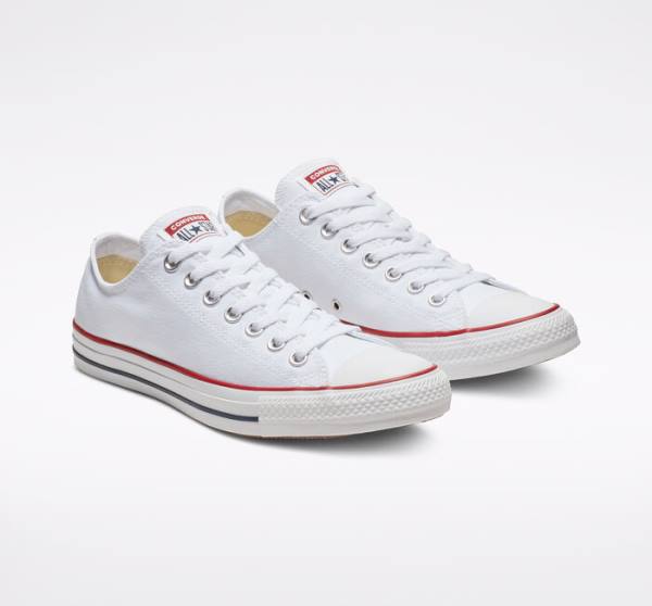 Converse Chuck Taylor All Star Optical White Sneakers Low Hvide | CV-194IXE