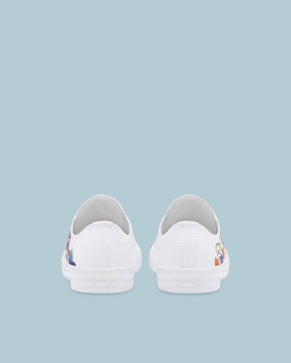 Converse Chuck Taylor All Star Pride Sneakers Low Hvide | CV-175CRO