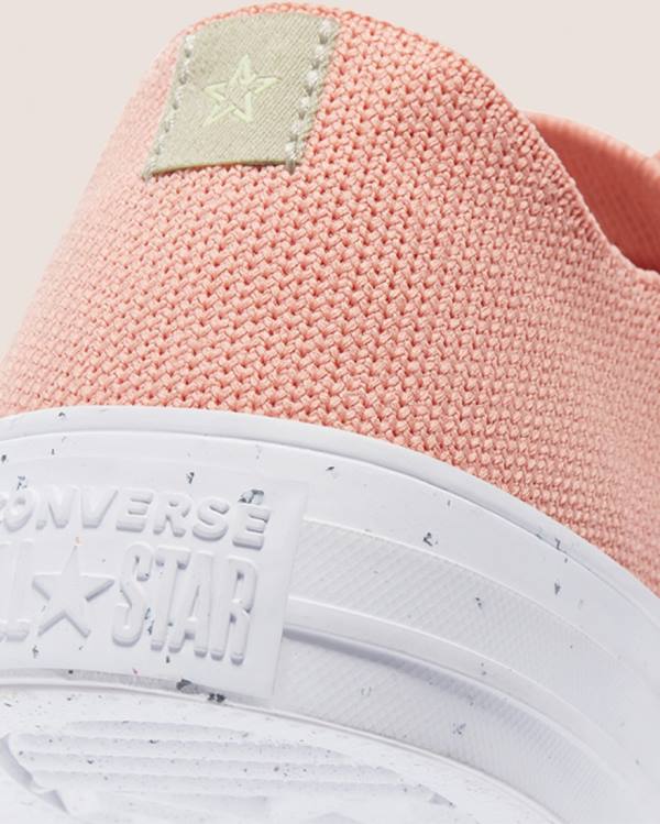 Converse Chuck Taylor All Star Renew Knit Sneakers Low Lyserød | CV-651CTQ