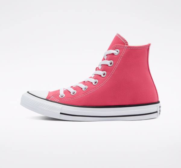 Converse Chuck Taylor All Star Seasonal Color Sneakers High Lyserød | CV-290HFQ