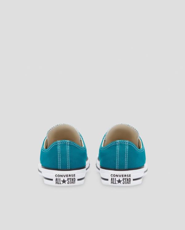 Converse Chuck Taylor All Star Seasonal Sneakers Low Blå | CV-394MIH