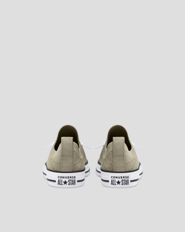 Converse Chuck Taylor All Star Shoreline Knit Slip Sneakers Low Grøn | CV-819ABH