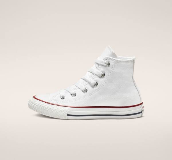 Converse Chuck Taylor All Star Sneakers High Hvide | CV-587XTC