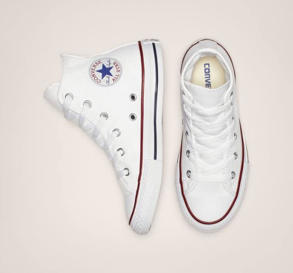Converse Chuck Taylor All Star Sneakers High Hvide | CV-587XTC
