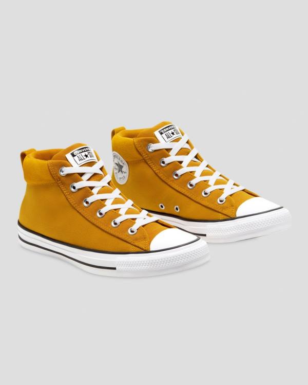 Converse Chuck Taylor All Star Street Mix And Match Sneakers High Gul | CV-452QXT