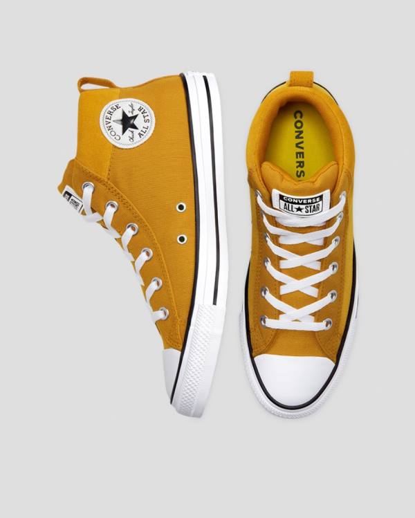 Converse Chuck Taylor All Star Street Mix And Match Sneakers High Gul | CV-452QXT