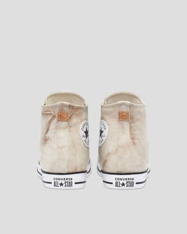 Converse Chuck Taylor All Star Summer Daze Wash Sneakers High Khaki | CV-165BOE