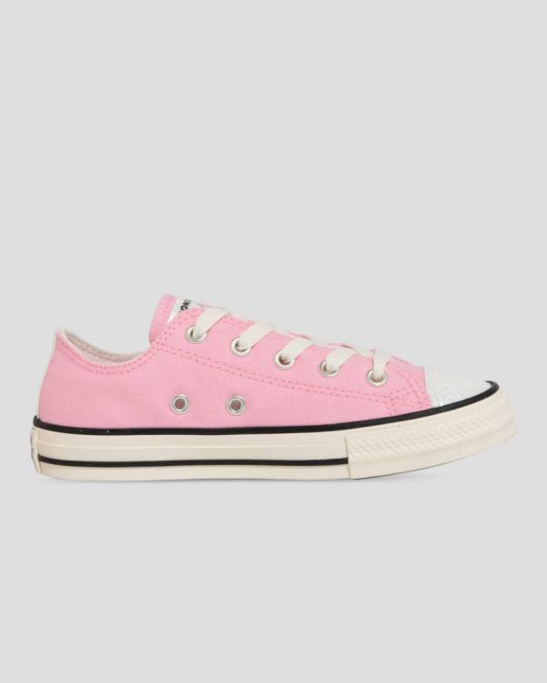 Converse Chuck Taylor All Star UV Glitter Sneakers Low Lyserød | CV-963SVO