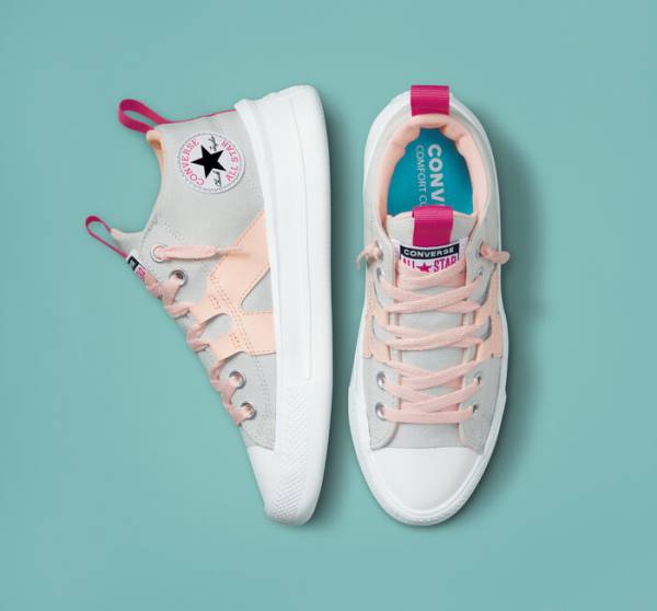 Converse Chuck Taylor All Star Ultra Easy-On Mid Sneakers High Lyserød Lyserød | CV-150SZA