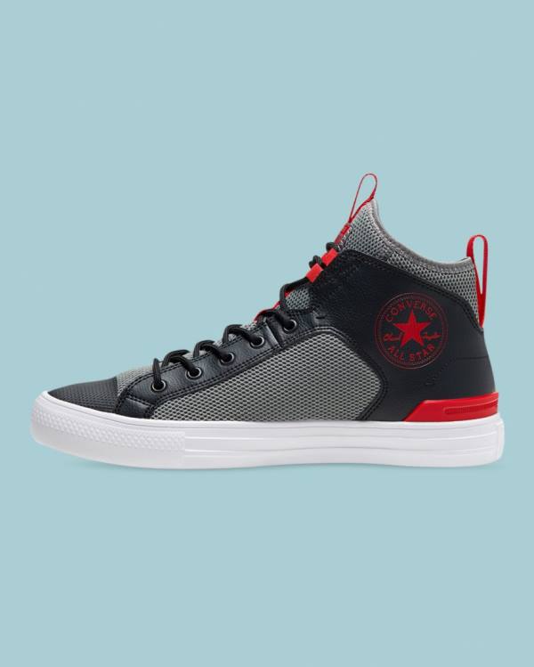 Converse Chuck Taylor All Star Ultra Seasonal Colour Mason Sneakers High Grå Sort | CV-657YBQ