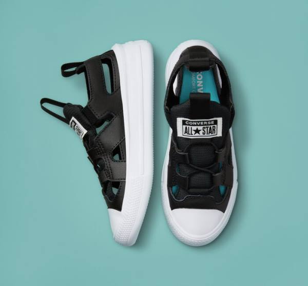 Converse Chuck Taylor All Star Ultra Sneakers Low Sort Hvide | CV-567LVF