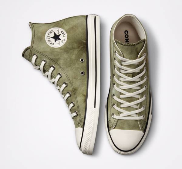 Converse Chuck Taylor All Star Washed Canvas Sneakers High Lyse | CV-275MOI