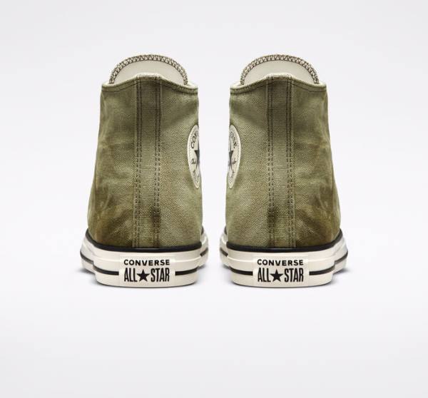 Converse Chuck Taylor All Star Washed Canvas Sneakers High Lyse | CV-275MOI