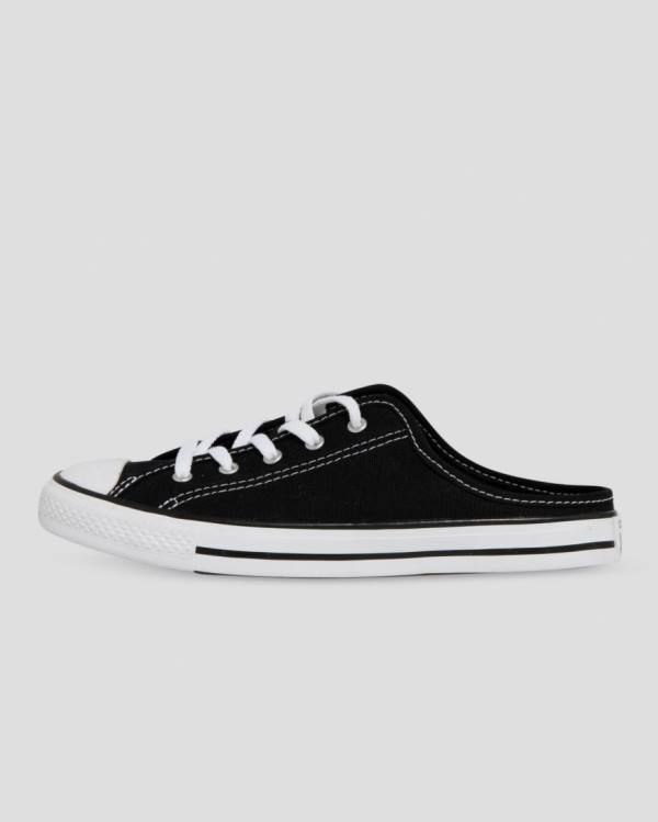 Converse Chuck Taylor Dainty Mule Slip Sneakers Low Sort | CV-264HEU