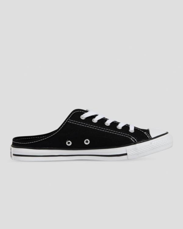 Converse Chuck Taylor Dainty Mule Slip Sneakers Low Sort | CV-264HEU