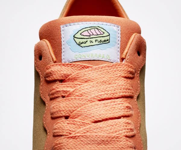 Converse GOLF le FLEUR GLF 2.0 Sneakers Low Dyb Gul Kobber Brune Hvide | CV-523RTX