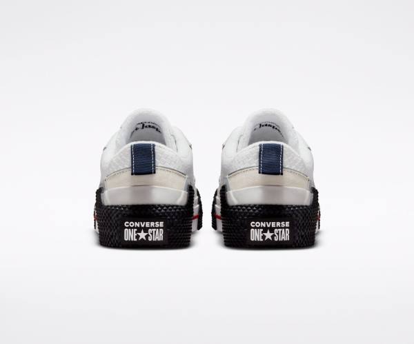Converse Ibn Jasper One Star Sneakers Low Hvide Sort Hvide | CV-321KJN