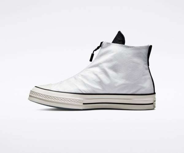 Converse Joshua Vides Chuck 70 Sneakers High Hvide Sort | CV-639PAR