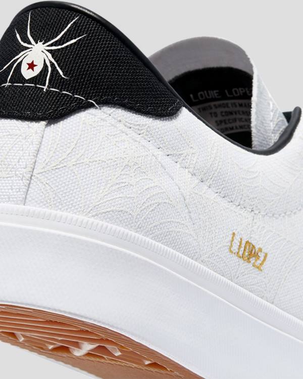 Converse Louie Lopez Pro Roll Up Sneakers Low Hvide | CV-149QFA