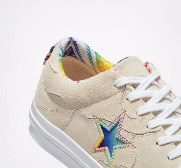 Converse One Star Pride Sneakers Low Rød | CV-128VTU