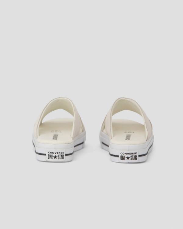 Converse One Star Ruskind Sandaler Beige | CV-782QZR