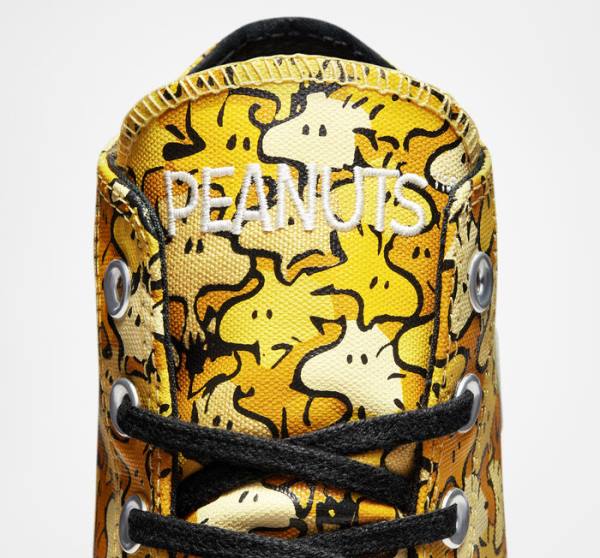 Converse Peanuts Chuck 70 Sneakers High Gul Guld | CV-873YPU