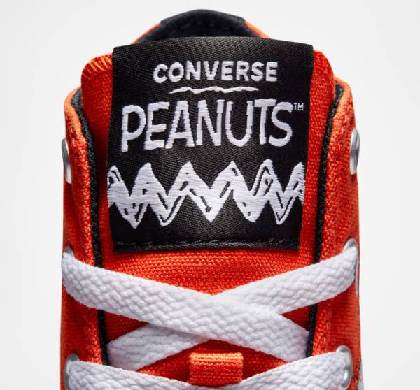 Converse Peanuts Chuck Taylor All Star Sneakers High Rød Sort Hvide | CV-682SIU