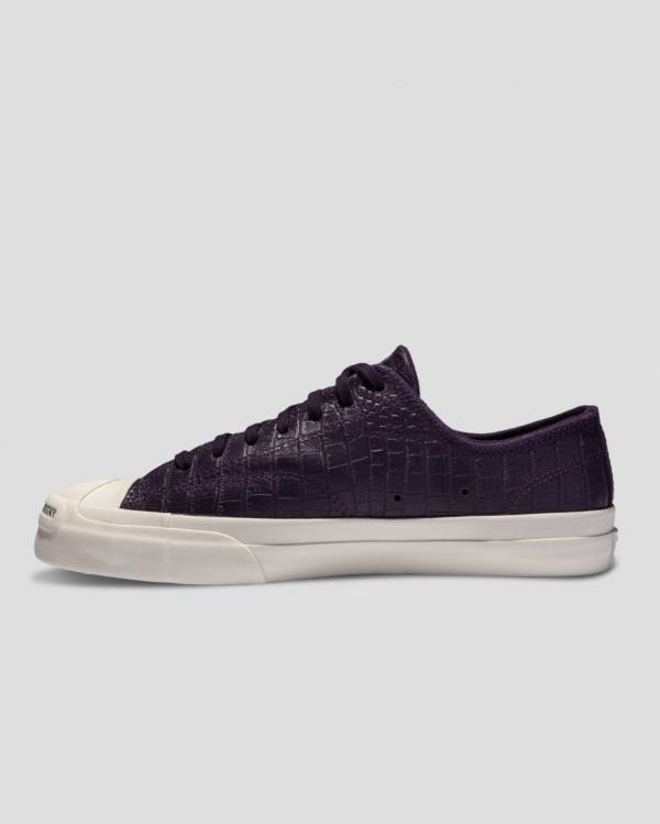 Converse Pop Trading Co Jack Purcell Pro Sneakers Low Lilla Sort | CV-213ZJP