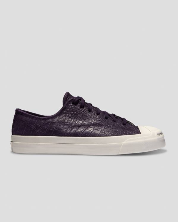 Converse Pop Trading Co Jack Purcell Pro Sneakers Low Lilla Sort | CV-213ZJP