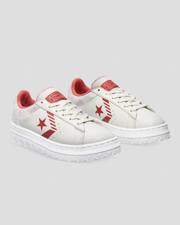 Converse Pro Læder X2 Sneakers Low Beige | CV-763NUQ