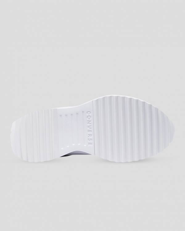 Converse Run Star Hike All White Sneakers High Hvide | CV-875RWM
