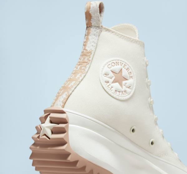 Converse Run Star Hike Platform Crafted Canvas Sneakers High Brune | CV-054RFV