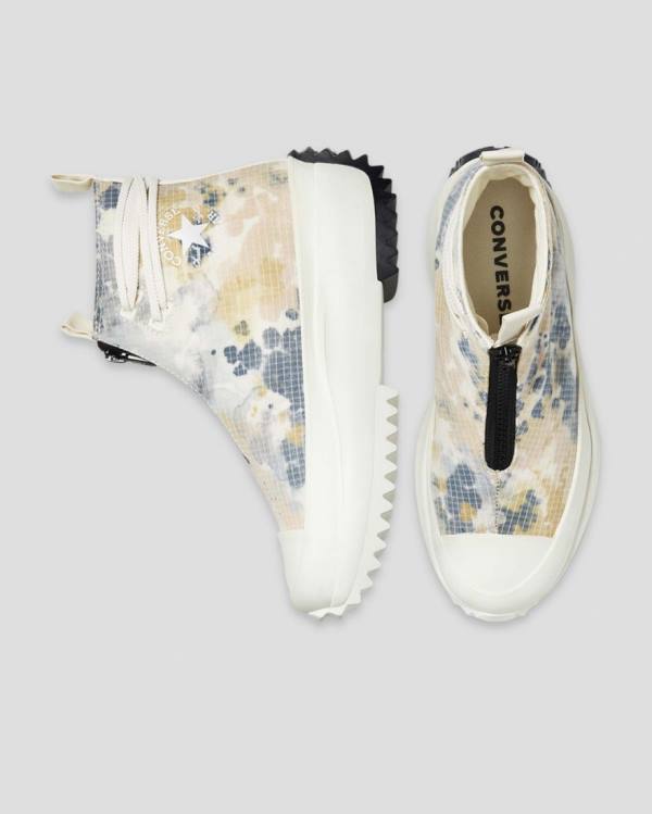 Converse Run Star Hike Summer Fest Sneakers High Grå Beige | CV-176DON