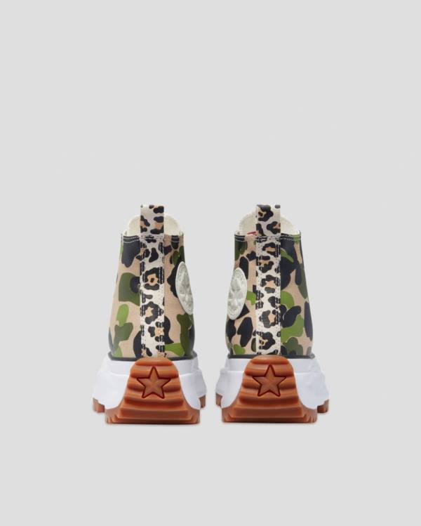 Converse Run Star Hike Wild Archive Sneakers High Camo | CV-167UTG