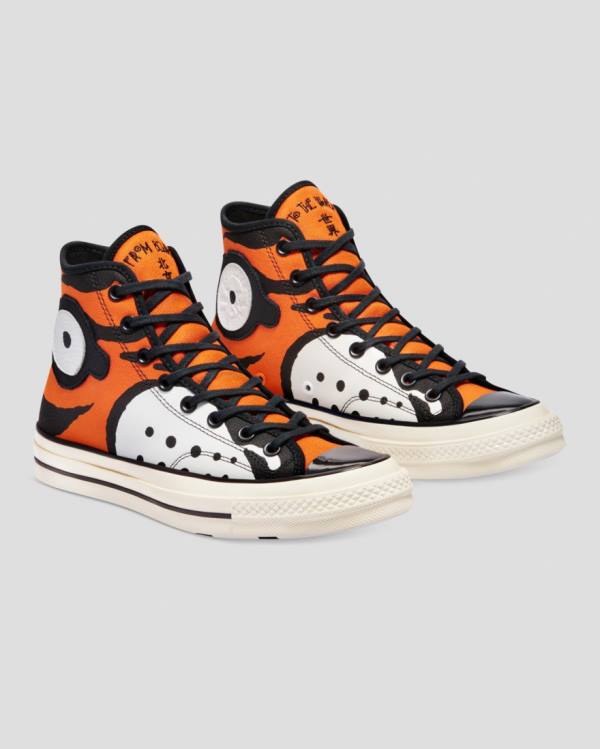 Converse Soulgoods Chuck 70 Sneakers High Orange Hvide | CV-264API