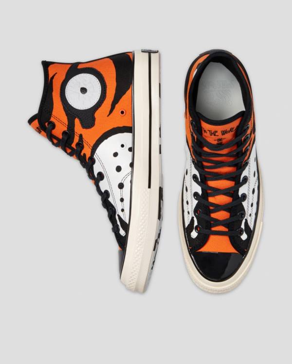 Converse Soulgoods Chuck 70 Sneakers High Orange Hvide | CV-264API