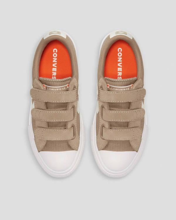 Converse Star Player 3V Sneakers Low Khaki | CV-172ZIM