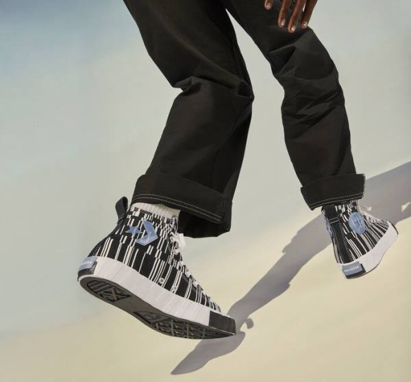 Converse UNT1TL3D Translucent Barcode Sneakers High Sort Hvide Indigo | CV-519FEB
